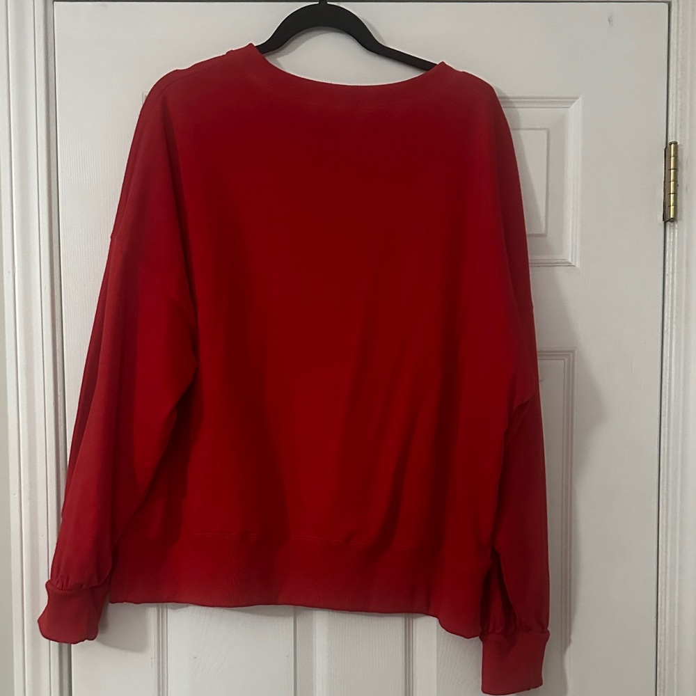 Peach Love California Festive Red Santa Sweater - Picture 5 of 5